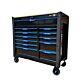 12 Drawer Xxl Tool Chest Trolley With 6 Drawers Full Of Tools Plus Wood Top