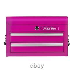 18-Inch 2-Drawer 18G Steel Mini Top Chest, Pink
