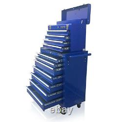 375 Us Pro Blue Tools Affordable Steel Chest Tool Box Roller Cabinet 11 Drawers