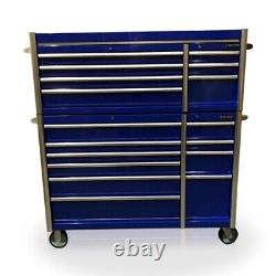 476 Us Pro Massive Tool Chest Cabinet Box Gloss Blue Finance Available