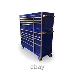 476 Us Pro Massive Tool Chest Cabinet Box Gloss Blue Finance Available