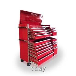 477 Us Pro Massive Tool Chest Cabinet Box Gloss Red Finance Available