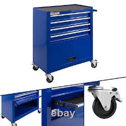 AREBOS Roller Tool Cabinet Storage 4 Drawers Toolbox Tool Chest, Trolley