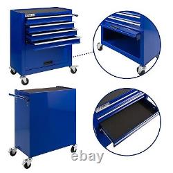 AREBOS Roller Tool Cabinet Storage 4 Drawers Toolbox Tool Chest, Trolley