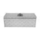 Aluminium Tool Box 35l Lockable Chest 2 Keys Trailer Truck Van Locker Boxes