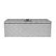 Aluminium Tool Box 60l Lockable Chest 2 Keys Trailer Truck Van Locker Boxes