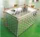 Aluminum Chequer Plate Site Tool Box Trailer Chest For Van Truck Pick Up Storage