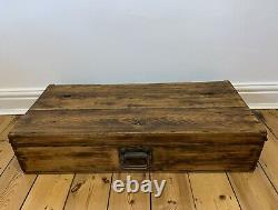 Antique Tool Carpentry chest, Vintage, Old Case, Rustic, Suitcase, Wooden, Old