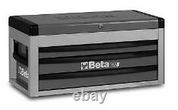Beta C22S 3 Drawer Portable Tool Chest / Top Box Grey