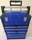 Bigred' Blue Stackable Rolling Tool Box/chest/cabinet With Drawers And Wheels