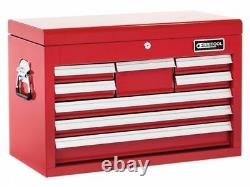 Britool E010239B 8 Drawer Tool Chest Cabinet, Top Box Red