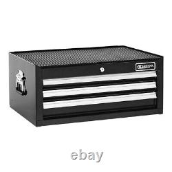 Britool Expert E010243B Classic 3 Drawer 3 Mod Mid Section Tool Chest Black