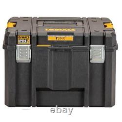 Dewalt TStak 2.0 3 PC Tower Tool Storage Boxes Shallow + Deep Box + Trolley Tote