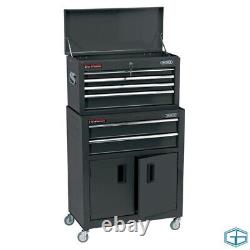Draper 24 Combined Roller Cabinet And Tool Chest 6 Drawer Black 19572 Ex Disp