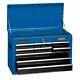 Draper 26 Blue Top Tool Storage Chest, 9 Ball Bearing Draws, Lockable Box, 14910