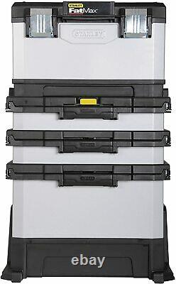 Extra large Tool Box On Wheels Rolling Heavy Duty Metal Storage Cabinet Chest