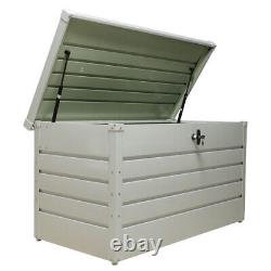 Garden Storage Box Container Tool Cushion Utility Chest Shed Lockable Outdoor