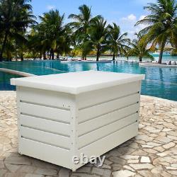 Garden Storage Box Container Tool Cushion Utility Chest Shed Lockable Outdoor