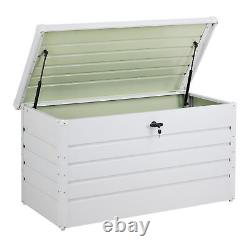 Garden Storage Box Container Tool Cushion Utility Chest Shed Lockable Outdoor