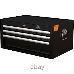 Halfords Advanced 3 Drawer Tool Chest Black FAST Tracked Next Day Delivery