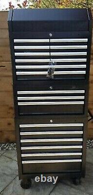 Halfords Advanced Heavy Duty 3 SECTION TOOL CHEST 6+3+6 (15 DRAWERS)