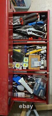 Halfords tool chest And Tools