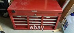 Halfords tool chest And Tools