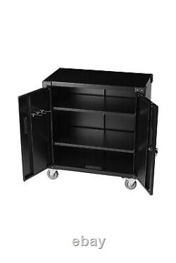 Heavy Duty Tool Chest Box Trolley Cabinet on Wheels Workshop Garage Storage Cart