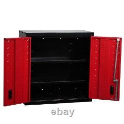 Hilka Garage Wall Unit tool storage chest cupboard workshop mounted cabinet box