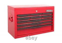 Hilka Tool Chest 3 + 9 drawer red steel metal garage tools storage box cabinet
