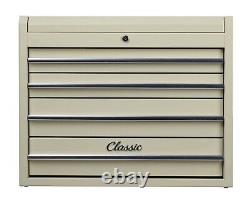 Hilka Tool Chest classic car cream beige garage tools storage toolbox box unit