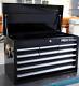 Hilka Tool Chest Professional 9 Drawer Black Steel Metal Storage Box Cabinet