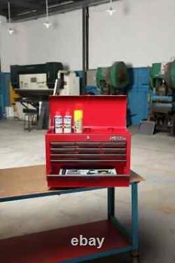 Hilka Tool Chest red steel metal garage tools storage box cabinet toolbox unit