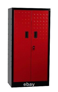 Hilka Tool Storage Cabinet tall cupboard garage workshop metal steel chest box