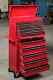 Hilka Tool Storage Trolley Chest Roll Cabinet Red Metal Garage Toolbox On Wheels