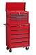Hilka Tool Trolley Chest 14 Drawer Red Tools Storage Box Roll Cab Wheels Cabinet