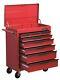 Hilka Tool Trolley Chest 8 Drawer Red Tools Storage Box Roll Cab Wheels Cabinet