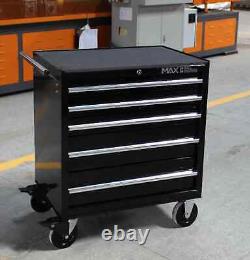 Hilka Tool Trolley Chest professional 5 drawer garage tools storage roll cabinet