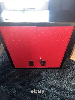 Hilka Wall Unit garage tool storage chest cupboard workshop mounted cabinet box