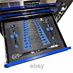 Hurnberg XXL 7/6 ToolBox with Tools Roll CabWorkshop Storage Chest Trolley