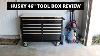 Husky 46 Tool Box Work Bench Review