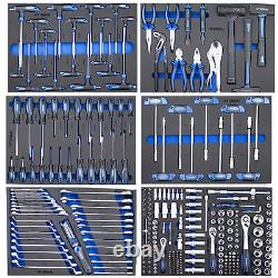 Hyundai Tool Chest inc 305 Piece Professional Tool Set, 7 Drawer Garage Storage