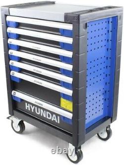 Hyundai Tool Chest inc 305 Piece Professional Tool Set, 7 Drawer Garage Storage