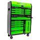 Jefferson 12 Drawer Professional Tool Chest, Green