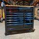 Jumbo 12 Drawer Tool Chest Trolley With 6 Drawers Full Of Tools Plus Wood Top