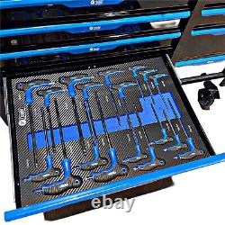 Jumbo XXL Tool Chest Trolley With 12 Drawers with 6 Drawers Full Of Tools