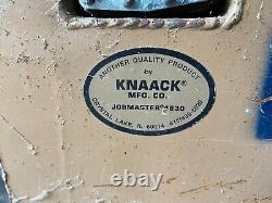 Knaak Jobmaster 4830 Site Safe Secure Tool Vault Box 1220x760x760mm