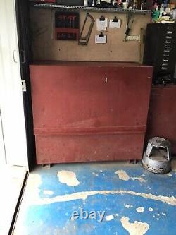 Large metal tool chest
