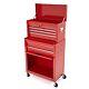 Mechanics Heavy Duty Tool Box Chest And Roller Cabinet Red