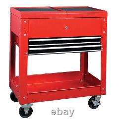 Mobile Mechanic Workstation Tool Chest Top 2 Drawers Top Chest And Storage Shelf